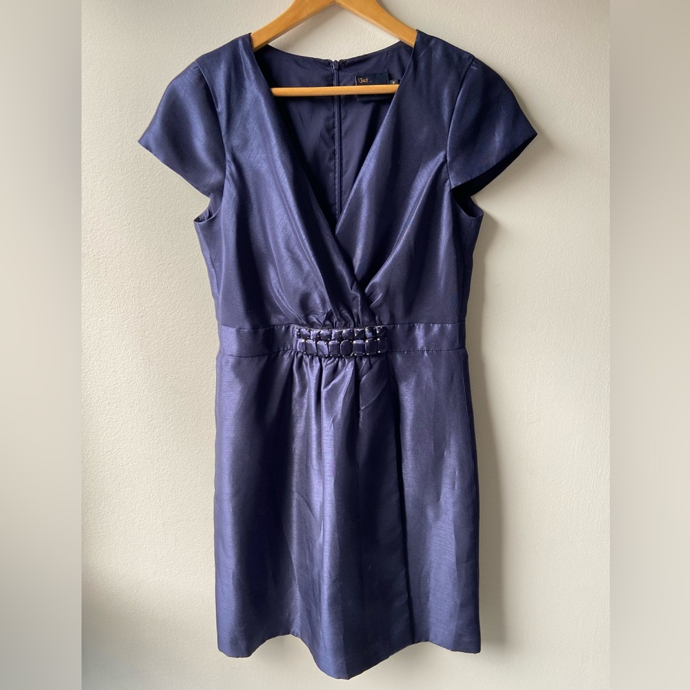 Just Taylor Navy blue embellished dress